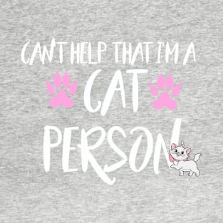 Cat Person Tee T-Shirt